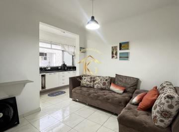 Apartamento · 50m² · 1 Quarto · 1 Vaga · Apartamento Semimobiliado de 1 Quarto no Bairro Boqueirão, Praia Grande - SP**