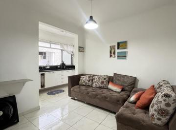 Apartamento · 50m² · 1 Quarto · 1 Vaga · Apartamento Semimobiliado de 1 Quarto no Bairro Boqueirão, Praia Grande - SP**