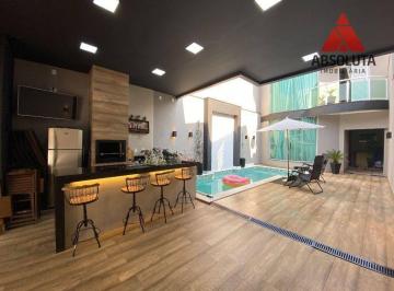 Casa · 180m² · 3 Quartos · Casa para venda em Parque Nova Carioba de 180.00m² com 3 Quartos e 2 Suites