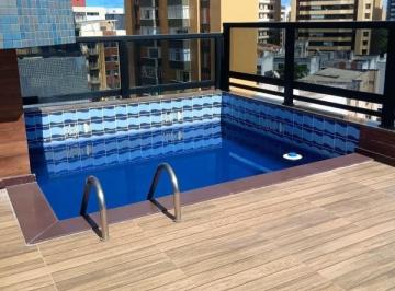 Foto 01 · ALUGO apto triplex mobiliado com 204m²- Pituba,4/4 e 2 suítes, sala ampla, 4 wc, cozinha, área de se