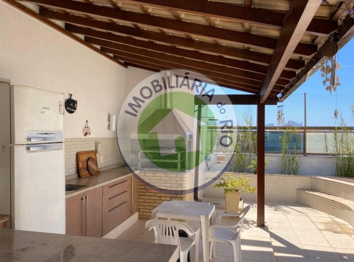 Foto do imóvel - Venha morar na cobertura duplex dos seus sonhos no recreio! Localizada em uma rua tranquila.