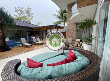 Casa · 640m² · 4 Vagas · QUINTAS DO RIO , MAGNIFICA MANSÃO - PORTEIRA FECHADA - 5 SUÍTES- 640M2