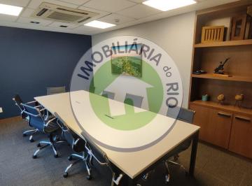 Comercial · 183m² · 4 Vagas · Venda de Sala Comercial de Alto Padrão na Barra da Tijuca, Rio de Janeiro - 3 banheiros, 4 vagas, 1…