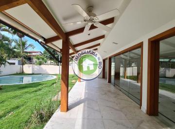 Casa · 500m² · 4 Vagas · JARDIM MARAPENDI - CASA 4 SUÍTES 500m² - TERRENO DE ESQUINA 700M² - PRAIA DA BARRA POSTO 7