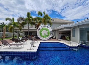 Casa · 800m² · 2 Vagas · LINDA CASA DE 800M², 6 QUARTOS NO CONDOMÍNIO DEL LAGO - BARRA DA TIJUCA