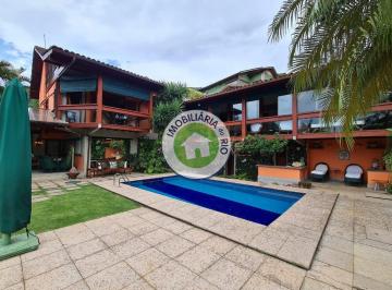 Casa · 800m² · 8 Vagas · Luxuosa casa em condomínio no Itanhangá, Rio de Janeiro-RJ: 4 quartos, 3 suítes, 3 salas, 8 banheir…