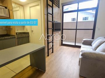 Apartamento · 24m² · 1 Quarto · Apartamento mobiliado de 1 dormitório com g