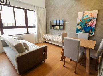 Apartamento · 44m² · 1 Quarto · 1 Vaga · Apartamento duplex mobiliado com 1 quarto para alu