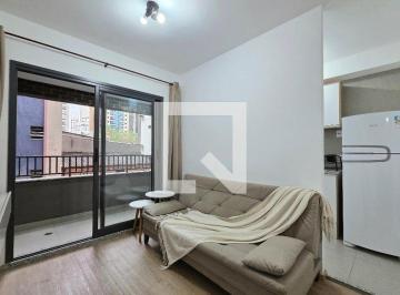 Localizado no charmoso bairro de Indianópolis, este apartamento é uma excelente · Apartamento à Venda - Moema, 1 Quarto, 40 m2