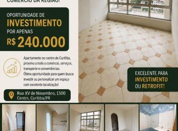 Apartamento de 1 quarto, Curitiba · Apartamento 01 quarto, com vaga no Alto da XV.