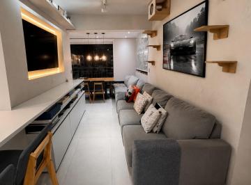 Sala · Apartamento 02 quartos + 01 vaga - 62 metros (amplo)
