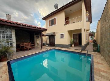 Casa · 230m² · 4 Quartos · 4 Vagas · Sobrado com piscina, 4 quartos, todo planejado, Venda e locação, Terras de São João, Jacareí SP