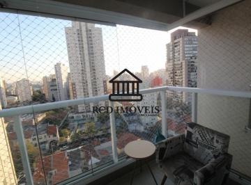 Foto 12 · Apartamento para locação na Vila Mariana: 1 quarto, sala com varanda, 1 vaga de garagem