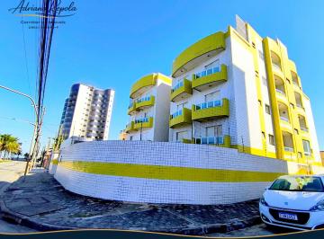 Apartamento de 1 quarto, Mongaguá · Apartamento com sacada frente mar - Prédio com Piscina