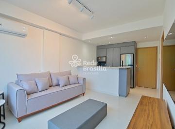 Apartamento · 43m² · 1 Quarto · 1 Vaga · SHCGN 703 Apartamento Mobiliado de 1 Quarto | 43m² | Pronto para Morar