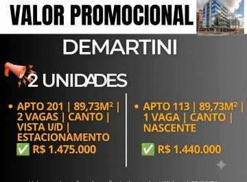 Apartamento de 2 quartos, Brasília · Demartini Noroeste
