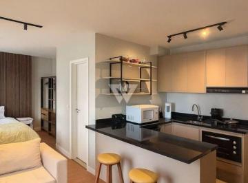 Apartamento de 1 quarto, Curitiba · STUDIO SEMI-MOMIBILIADO 34M² - CENTRO