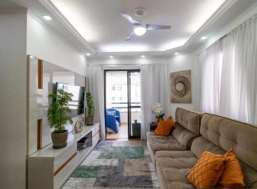 Apartamento com living para 2 ambientes e terraço já fechado com vidro retrátil, · Apartamento PERDIZES 4 dormitórios, sendo 1 suíte e 2 vagas de garagem