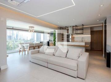 Apartamento · 140m² · 3 Quartos · 2 Vagas · Apartamento para Aluguel - Brooklin, 3 Quartos, 140 m2 - São Paulo