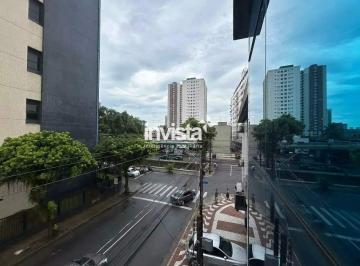 Comercial · 100m² · Sala Comercial para Alugar no Macuco, Santos/SP | 2 Salas e 2 Banheiros | 100m²