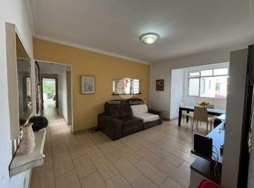 Apartamento · 90m² · 2 Quartos · 1 Vaga · Apartamento a 3 Quadras da Praia com 2 Dormitórios e Sacada no Embaré - Santos/SP