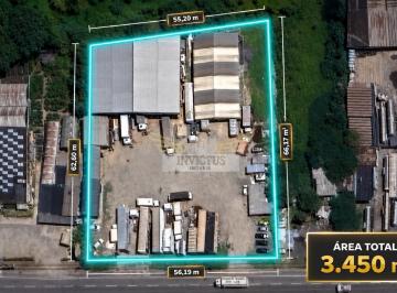 Comercial · 3450m² · Galpão Comercial/Industrial para Alugar, 3.450m² - Centro de Ouro Fino Paulista, Ribeirão Pires/SP.