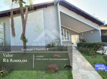 Casa · 1m² · 4 Quartos · 4 Vagas · CASA PARA LOCAÇÃO ? DAMHA II R$ 8.000,00
