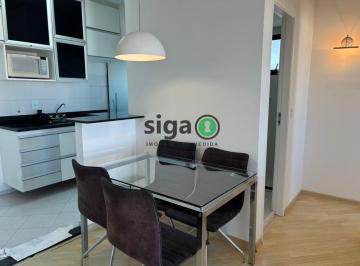 Apartamento · 55m² · 1 Quarto · 1 Vaga · Apartamento á venda e locação 55m² c/ vaga de garagem, localizado na Chácara Santo Antônio/São Pailo