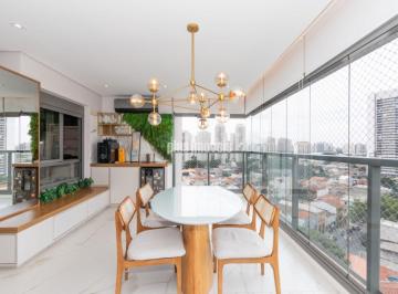 Apartamento · 107m² · 3 Quartos · 2 Vagas · Vila Romana! Varanda Gourmet!