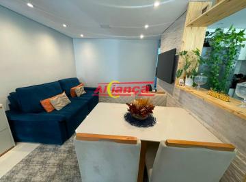 Apartamento · 62m² · 2 Quartos · 1 Vaga · Apartamento no Condomínio Minas Gerais, Parque Cecap, Guarulhos/SP.