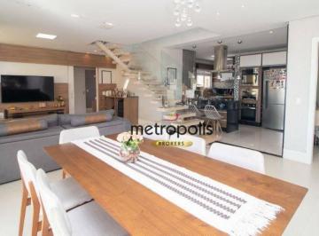 Sala dois ambientes · Cobertura com 4 dormitórios à venda, 290 m² por R$ 2.950.000,00 - Santa Paula - São Caetano do Sul/S