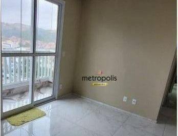 Sala de estar · Apartamento com 2 dormitórios à venda, 48 m² por R$ 295.000,00 - Vila João Ramalho - Santo André/SP