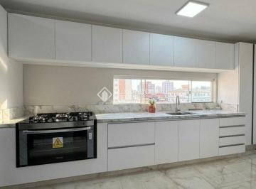 Cozinha · Apartamento 2 Dormitórios, 1 Suíte, Semi Mobiliado com Closet para Locação no Centro de Palhoça