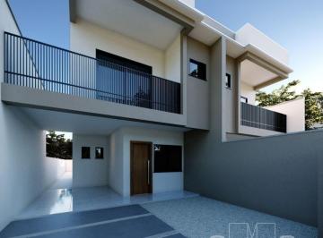 Casa · 108m² · 2 Quartos · 2 Vagas · Sobrado Geminado na Praia Itajuba