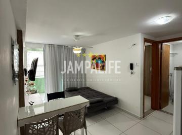 Apartamento · 32m² · 1 Quarto · 1 Vaga · Apartamento de 1 quarto, porteira fechada na orla de Tambau!