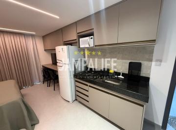 Apartamento · 32m² · 1 Quarto · 1 Vaga · Flat mobiliado, no Jardim Oceania!