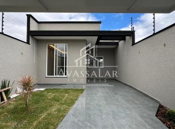 Casa · 75m² · 2 Quartos · 2 Vagas · Casa com 3 dormitórios sendo 1 suíte à venda - Eucaliptos | Fazenda Rio Grande PR