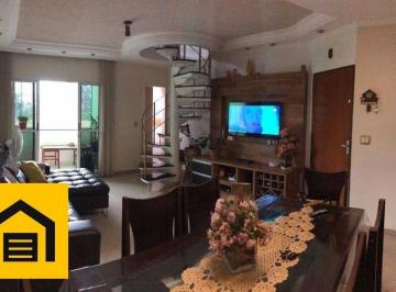 e4f6e7ba41c9486dfbe1ce3ef2624054d142467f · Cobertura com 3 dormitórios para alugar, 101 m² por R$ 4.500/mês - Jardim Pedroso - Mauá/SP