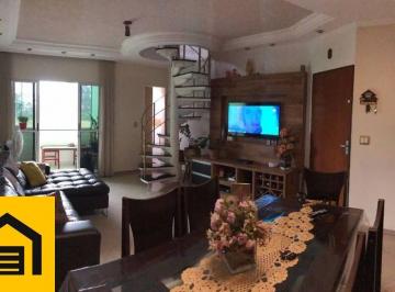 97275701cefc5574ec2a477b2baa40aa3a1f872f · Cobertura com 3 dormitórios para alugar, 101 m² por R$ 4.500/mês - Jardim Pedroso - Mauá/SP