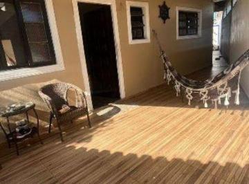 Casa de 3 quartos, Itanhaém · Casa com 3 dormitórios à venda - 117 m² - Rio do Poço - Itanhaém/SP