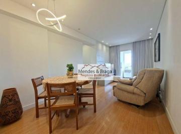 a1b9feb9754e68bb1653ec7258b8d4b2f3d4c5c2 · Apartamento com 3 dormitórios para alugar, 75 m² por R$ 4.372,53/mês - Vila Progresso - Guarulhos/SP