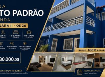 Casa de 5 quartos, Guará · Casa Alto Padrão Guará II QE 26 | 500m² | 5 Quartos | Suíte Master | Energia Solar