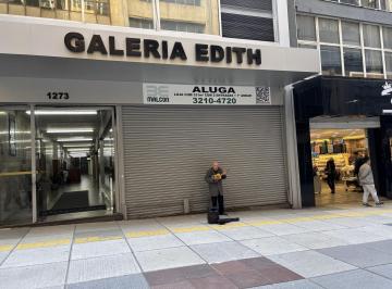 Comercial · 58m² · 1 Quarto · Loja na Galeria Edith centro de POA