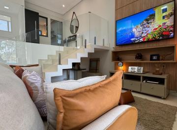 foto.jpg · Casa Moderna à Venda no Residencial Bella Campinas ? 3 Suítes, Piscina com Parede de Vidro, Escritór