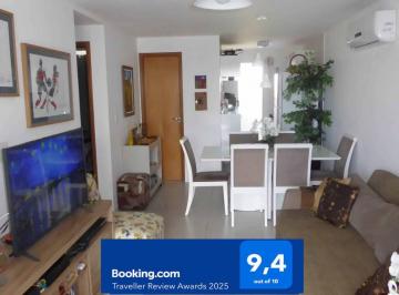 Apartamento · 64m² · 2 Quartos · 1 Vaga · Guarajuba. Condomínio Porto Smeralda 2 suítes. Mobiliado e decorado