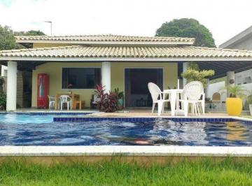 Casa · 221m² · 4 Quartos · 2 Vagas · Guarajuba. Paraiso dos Lagos, casa 4 qtos/2suites, piscina, temporada