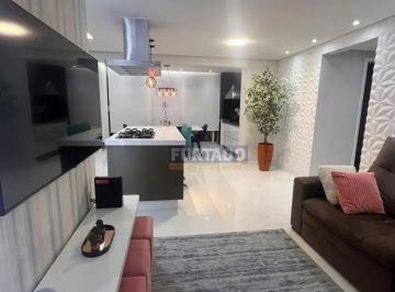 d820271cbec9b98e425788ea10d4e9e847bf3b61 · Apartamento com 2 suítes à venda, 83 m² - Vila Scarpelli - Santo André/SP