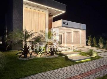 Comercial · 186m² · 3 Quartos · 4 Vagas · Linda Casa Alto Padrão no Alphaville 2 Maricá Mobiliada