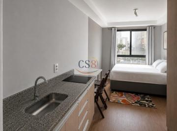 Foto 01 · Apartamento à venda no Centro de Curitiba-PR: 1 quarto, 1 banheiro, 17,44m² de área - Oportunidade ú