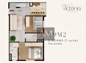 4c3abae46e5042f4734732b057e6e6ff5f0ea070 · Apartamento com 2 dormitórios à venda, 39 m² por R$ 420.000 - Rua Dona Escolástica Melchert da Fonse